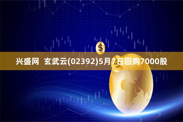 兴盛网  玄武云(02392)5月7日回购7000股
